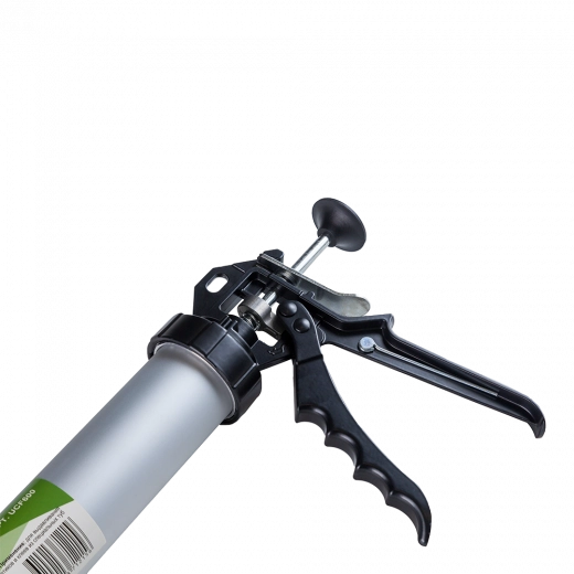 Пистолет для герметика 600мл закрытый корпус UNIK