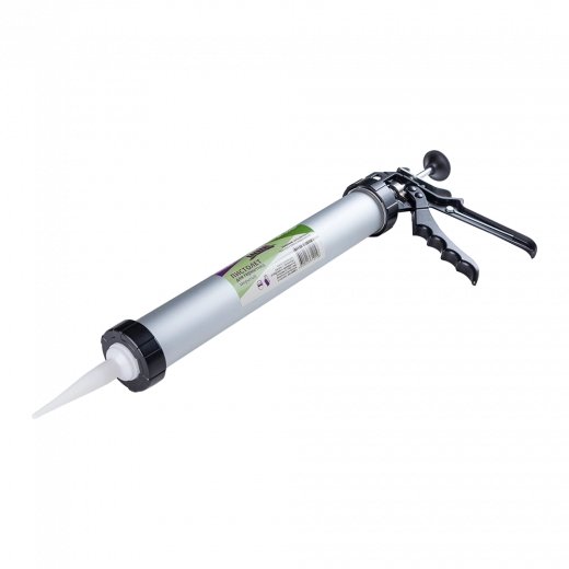 Пистолет для герметика 600мл закрытый корпус UNIK