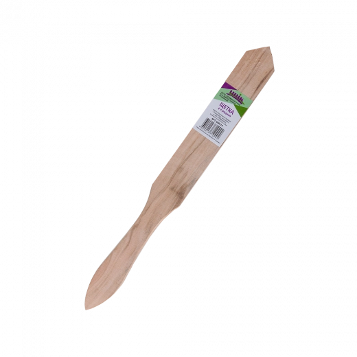 Щетка 4-рядная металлическая с деревянной ручкой UNIK