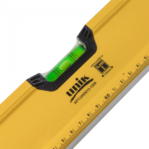 Уровень 1200мм 3 колбы магнитный эргономичная рукоятка UNIK