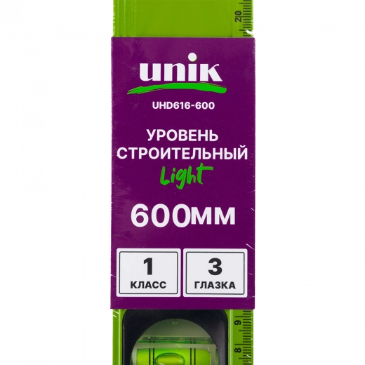 Уровень 600мм LIGHT UNIK