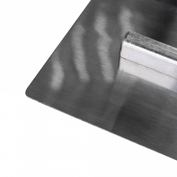 Гладилка 280х120мм нержавеющая сталь закругленные углы PROFI UNIK