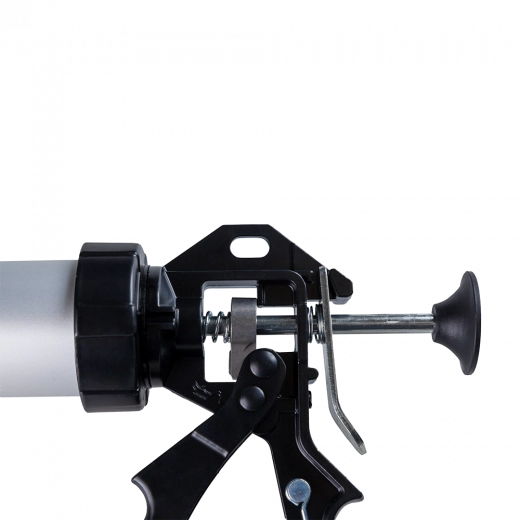 Пистолет для герметика 600мл закрытый корпус UNIK