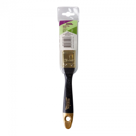 Кисть плоская 1&quot; натуральная щетина STAR UNIK