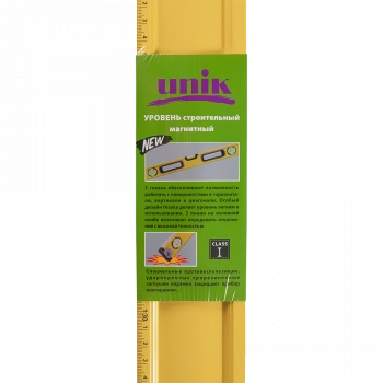 Уровень 1000мм 3 колбы магнитный эргономичная рукоятка UNIK