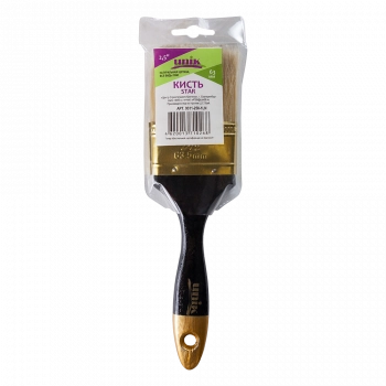 Кисть плоская 2,5" натуральная щетина STAR UNIK