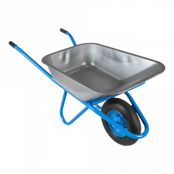 Тачка строительная одноколесная 110л/200кг усиленная корыто прямоугольное UNIK Тачка строительная одноколесная 110л/200кг усиленная корыто прямоугольное UNIK