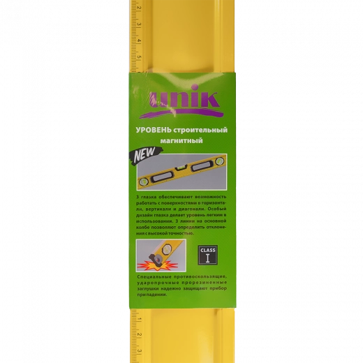 Уровень 2000мм 3 колбы магнитный эргономичная рукоятка UNIK