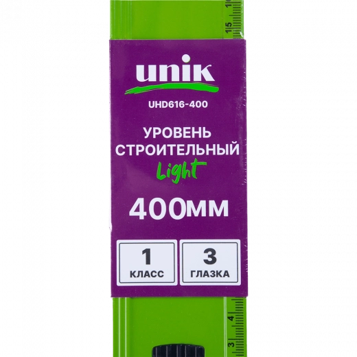 Уровень 400мм LIGHT UNIK