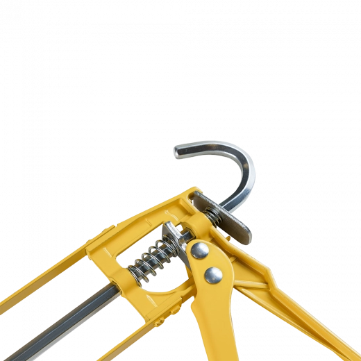 Пистолет для герметика &quot;скелетный&quot; 310мл усиленный, шток 8мм, противокапельная система UNIK 