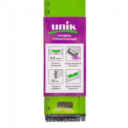 Уровень 400мм LIGHT UNIK