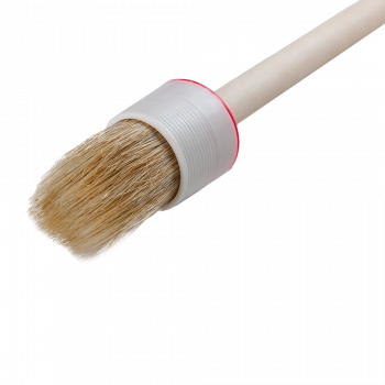 Кисть круглая №16/55мм светлая щетина, пластмассовая оправка UNIK Кисть круглая №16/55мм светлая щетина, пластмассовая оправка UNIK
