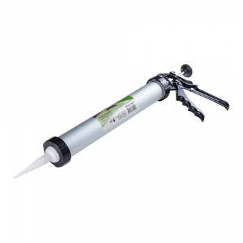 Пистолет для герметика 600мл закрытый корпус UNIK