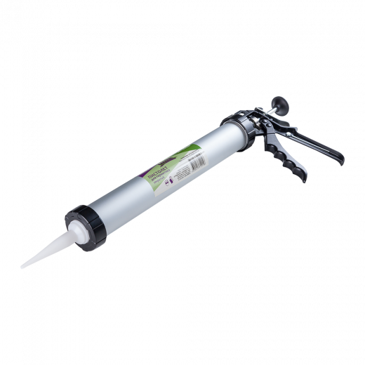 Пистолет для герметика 600мл закрытый корпус UNIK