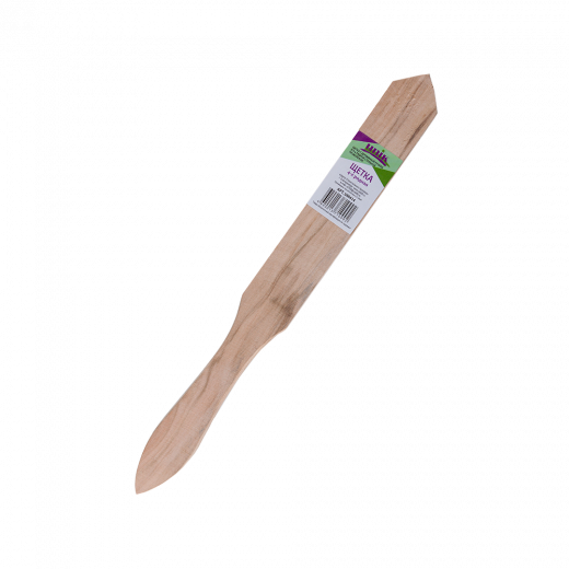 Щетка 4-рядная металлическая с деревянной ручкой UNIK