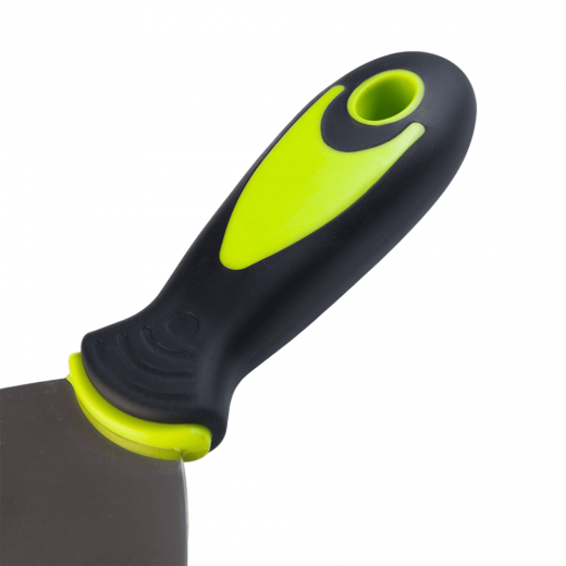 Шпатель 120мм малярный нержавеющая сталь комбинированная ручка UNIK