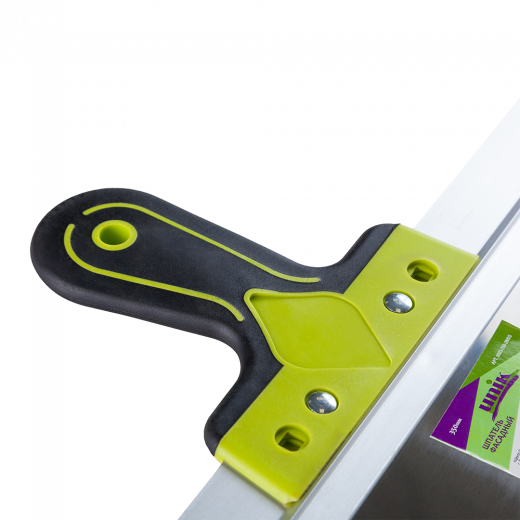 Шпатель 400мм фасадный нержавеющая сталь комбинированная ручка UNIK