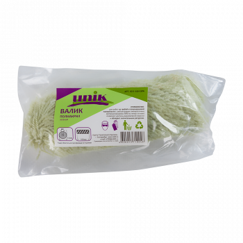 Валик полиакрил 100мм d=15мм под бюгель 6мм зеленый UNIK