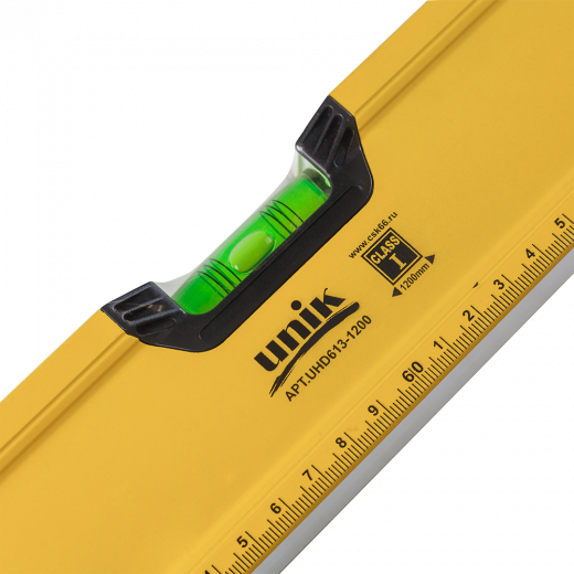 Уровень 1200мм 3 колбы магнитный эргономичная рукоятка UNIK