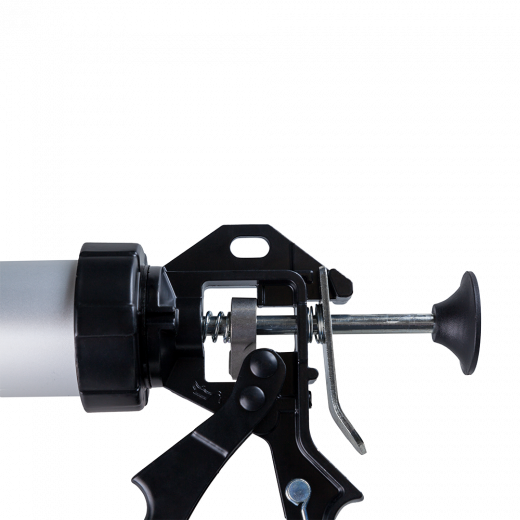 Пистолет для герметика 600мл закрытый корпус UNIK