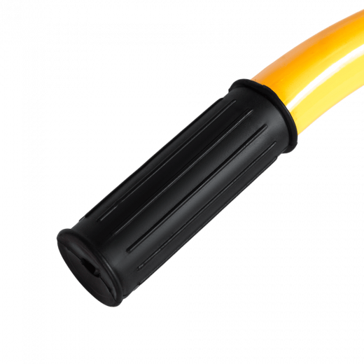 Тачка строительная двухколесная 110л/350кг усиленная, желтая, корыто овальное UNIK  