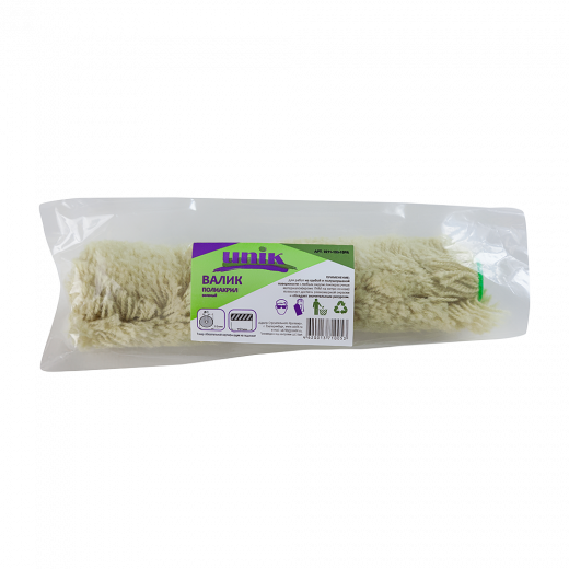 Валик полиакрил 150мм d=15мм под бюгель 6мм зеленый UNIK