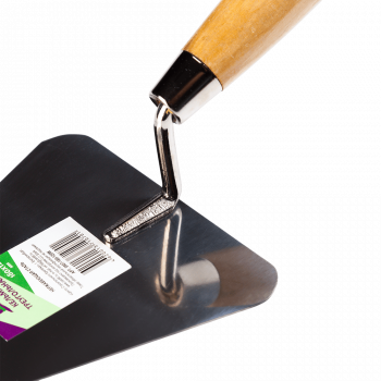 Кельма бетонщика 180х120мм треугольная нержавеющая сталь UNIK