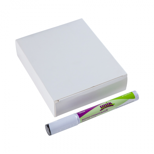 Маркер красящий белый UNIK