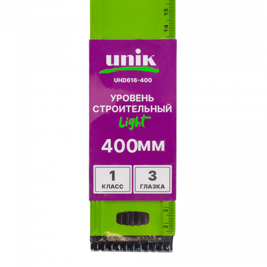 Уровень 400мм LIGHT UNIK