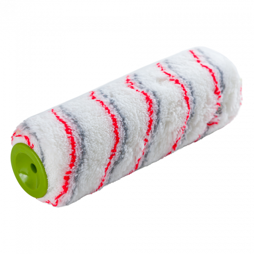 Валик полиамид 250мм d=48мм под бюгель 8мм белый с цветной нитью UNIK