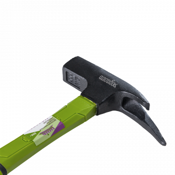 Молоток кровельщика 600гр с рукояткой FiberGlass UNIK 