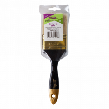Кисть плоская 2,5" натуральная щетина STAR UNIK