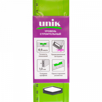 Уровень 800мм LIGHT UNIK