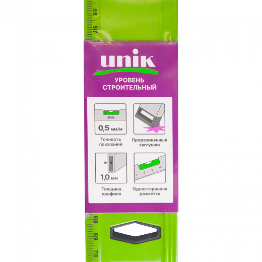 Уровень 800мм LIGHT UNIK