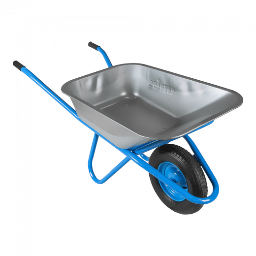 Тачка строительная одноколесная 110л/200кг усиленная UNIK