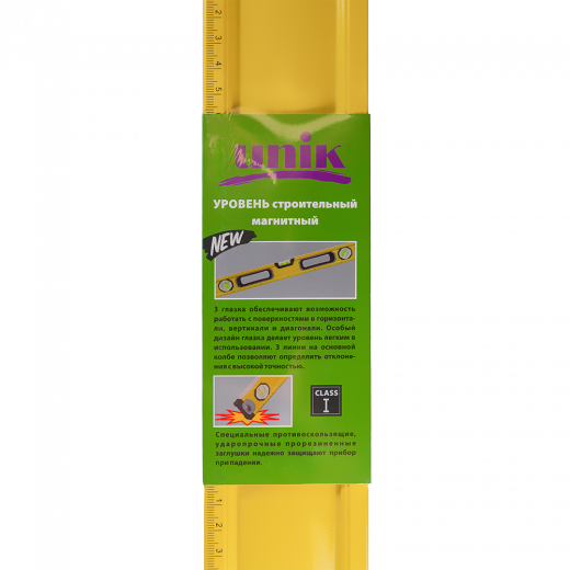 Уровень 2000мм 3 колбы магнитный эргономичная рукоятка UNIK