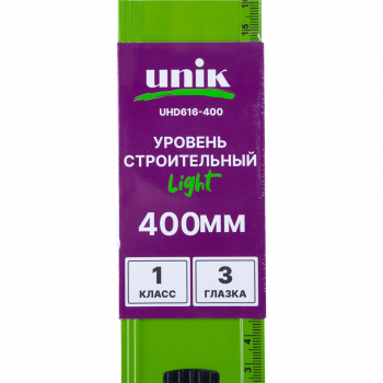 Уровень 400мм LIGHT UNIK