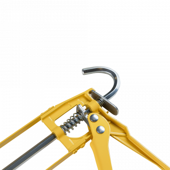 Пистолет для герметика &quot;скелетный&quot; 310мл усиленный, шток 8мм, противокапельная система UNIK 