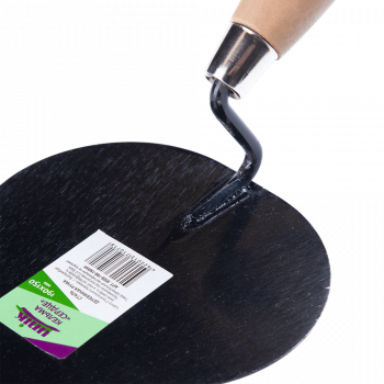 Кельма штукатура стальная сердце деревянная ручка UNIK