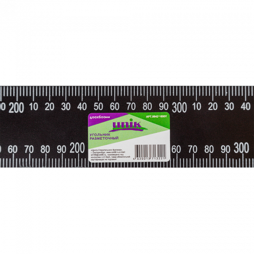 Угольник разметочный 400х600мм алюминиевый UNIK