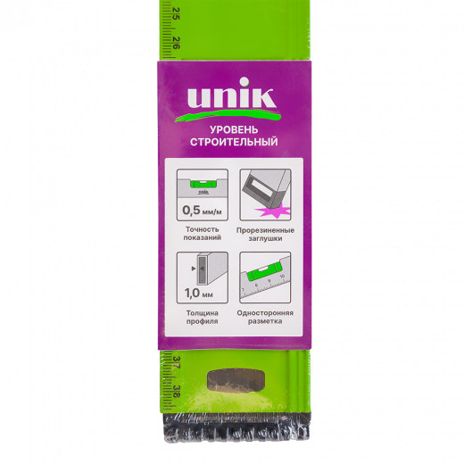 Уровень 400мм LIGHT UNIK